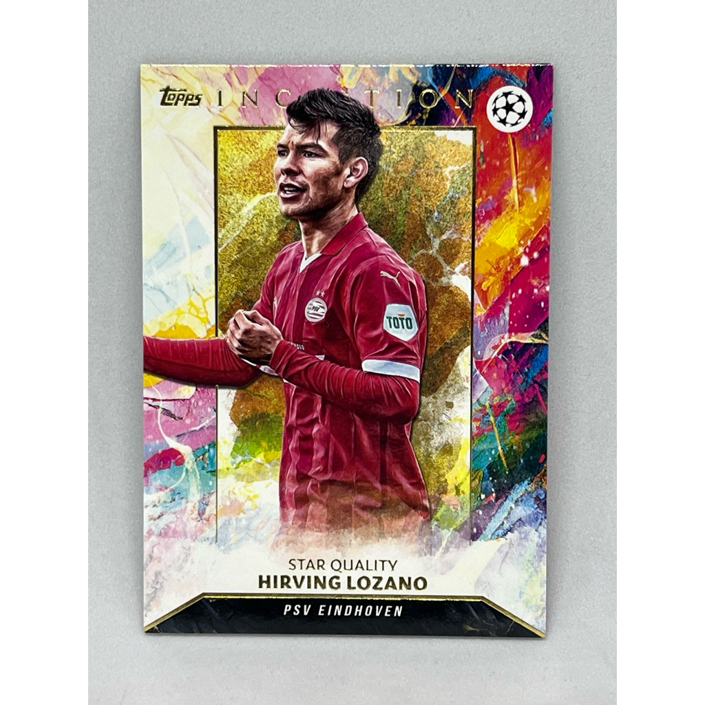 การ์ดฟุตบอล Topps Inception 2023 - 2024 Hirving Lozano Base
