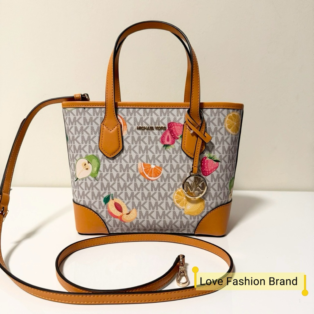 👑ผ่อน0%แท้100%👑 กระเป๋าสะพาย Miichel Kos EVA XS TOTE 35S6GV0T0U
