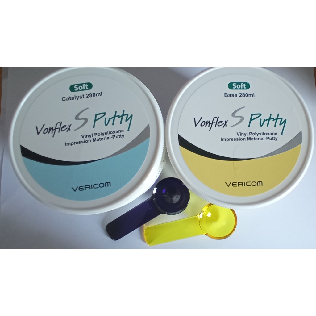 Putty ซิลิโคน สำหรับพิมพ์แบบ TYPE-A ยี่ห้อVericom (รุ่นไม่มีกล่อง ลอตใหม่)