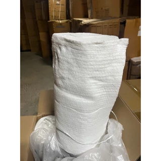 ฉนวนกันความร้อนเซรามิคไฟเบอร์ ฉนวนเตาเผาถ่านไร้ควัน CeramicFiber Blanket ทนความร้อนได้ 1,260°C หนา 6/12.5/15/25/50 mm.