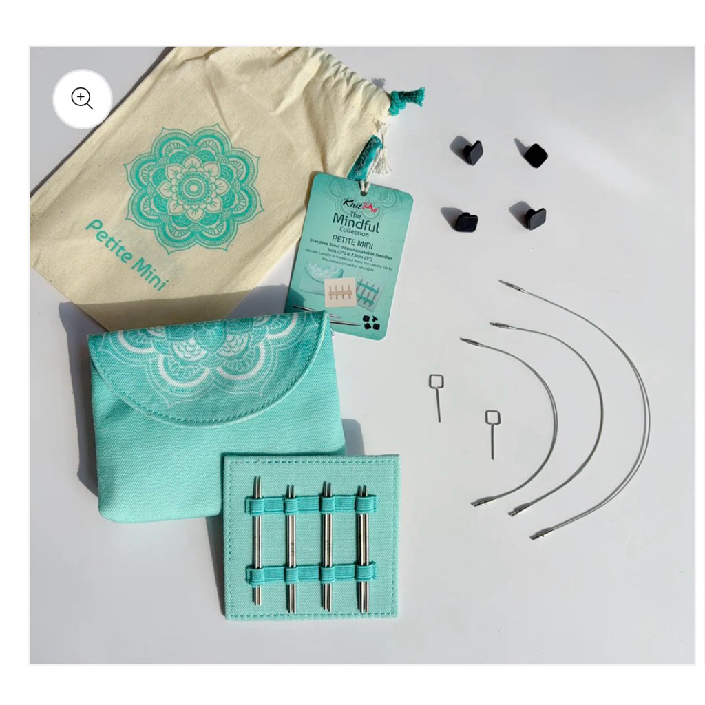 Mindful Petite Mini Interchangeable Needles Set 2'' & 3