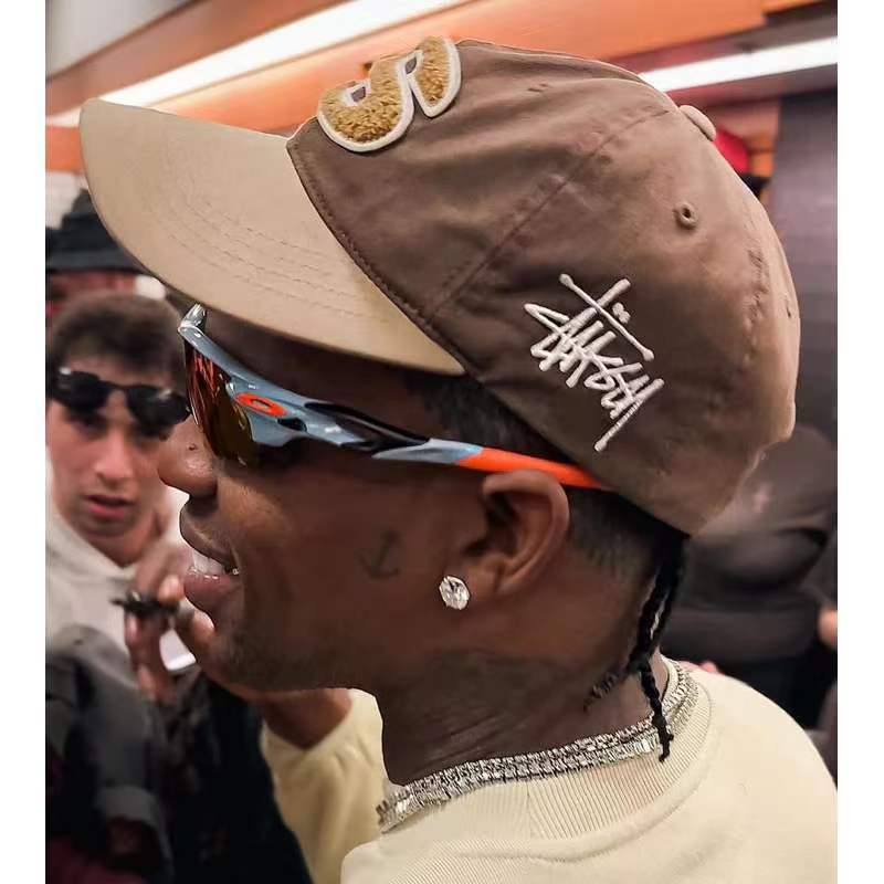 STUSSY CAP หมวกทรงเป็ด คู่รัก ดีไซน์ตาข่าย ระบายอากาศได้ดี สบาย ราคา ถูกที่สุด ดีลบีเคเค แกลเลอรีภาพที่ 6