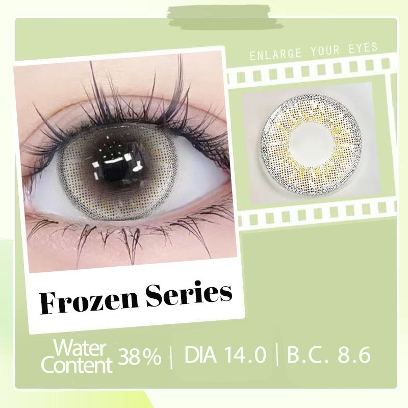 ✨👀 Uria Idol สี (Frozen series) 4สี คอนแทคเลนส์รายครึ่งปี คอนแทคเลนส์เกาหลี