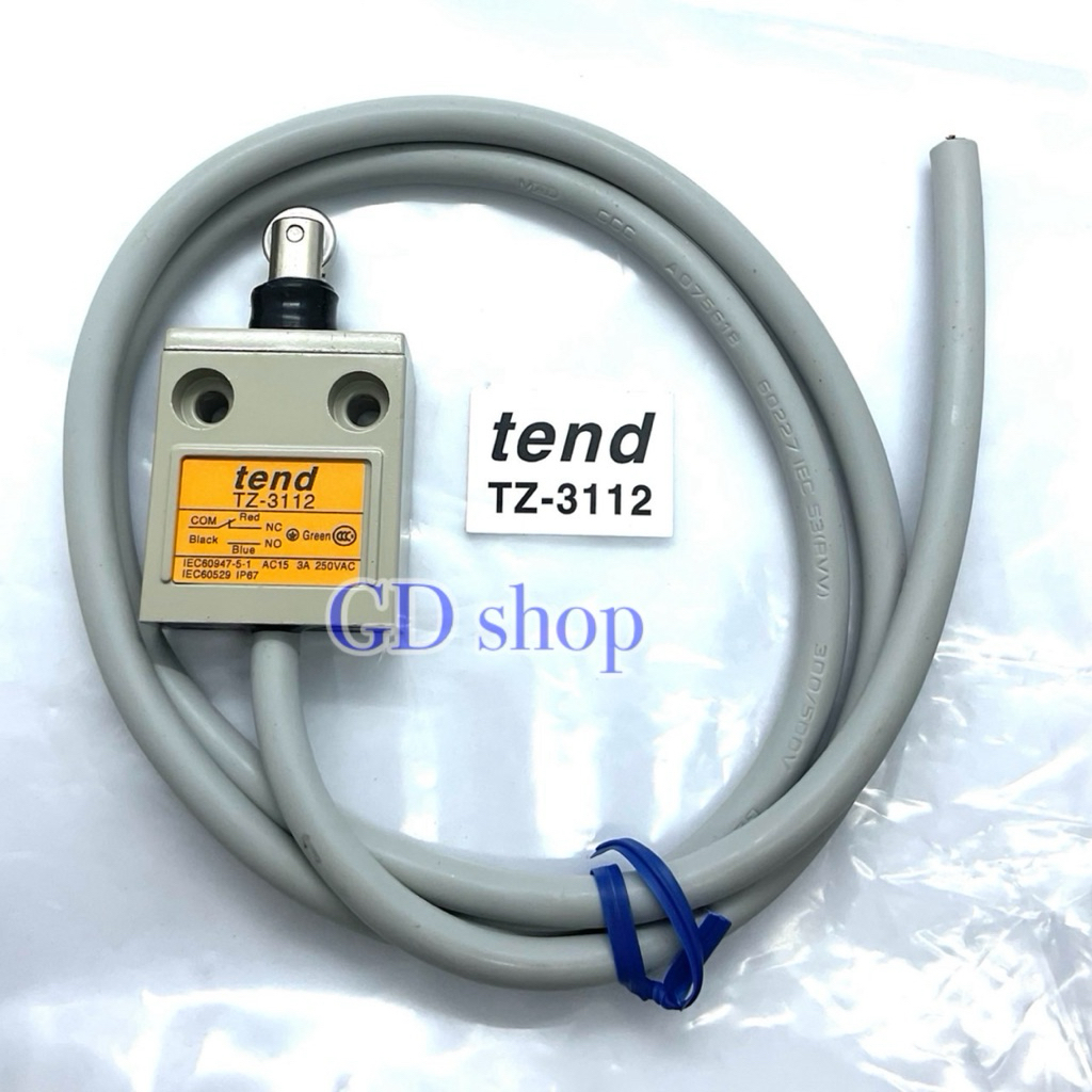 TZ-3112 Tend Limit Switch สายยาว 1M 1NO 1NC 3A 250VAC ลิมิต สวิตช์ มี4สาย พร้อมส่ง
