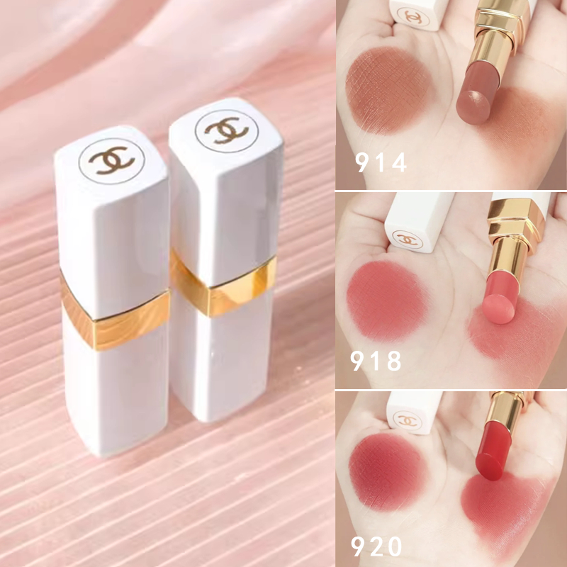 ของแท้ใหม่เอี่ยม  Chanel rouge coco baume 3g แท่งสีขาว ลิปบาล์ม สี #914 #916 #918 #920 ราคา ถูกที่สุด ดีลบีเคเค แกลเลอรีภาพที่ 8