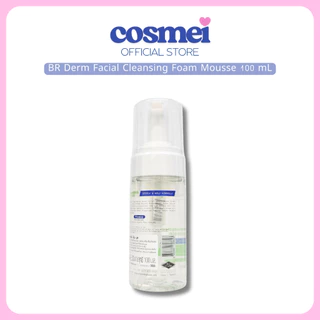 BR Derm Facial Cleansing Foam Mousse 100 mL | บีอาร์เดิร์ม เฟเซียล คลีนซิ่ง โฟมมูสทำความสะอาดหน้า