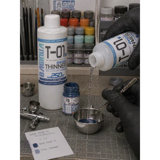 Baginua T-01 ทินเนอร์ผสมสีแล็กเกอร์ สีอะคริลิค 250ml, 500ml, 1000ml