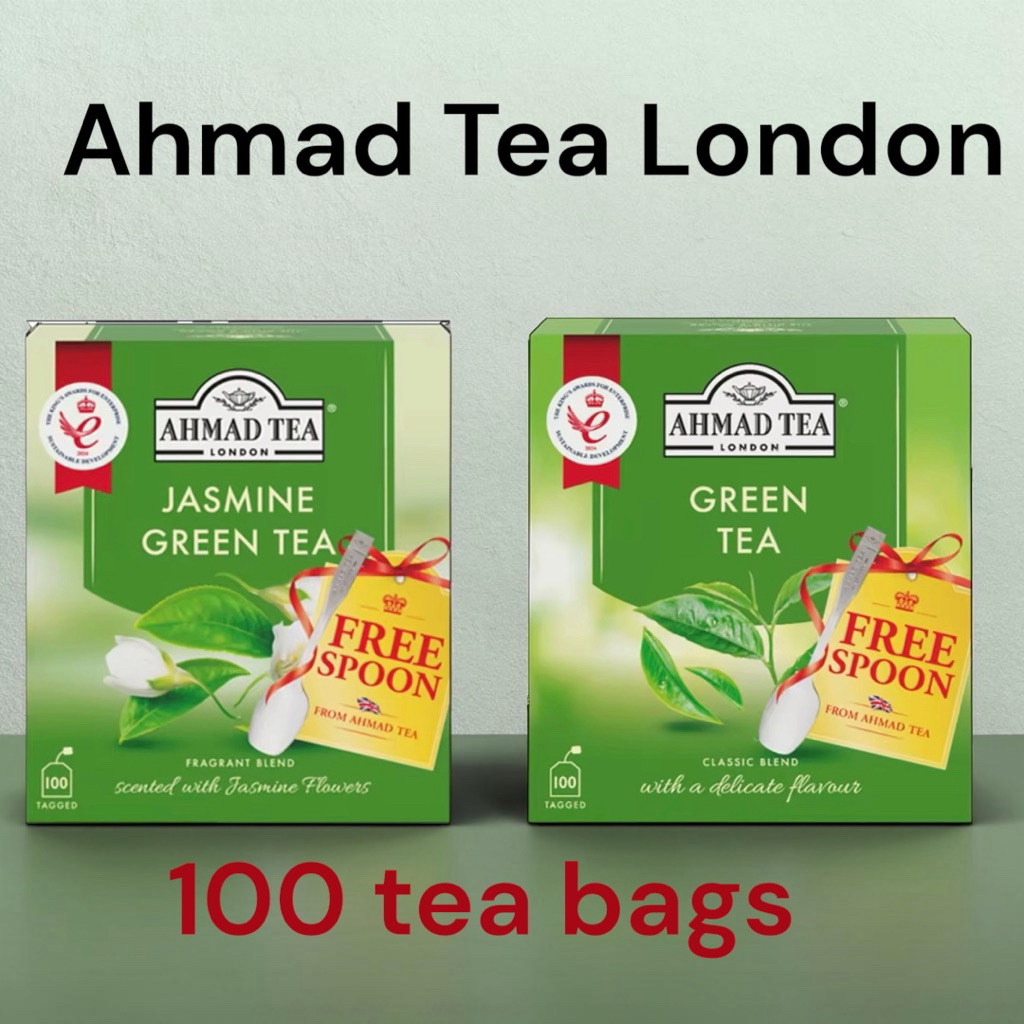 Ahmad tea london อาหมัด tea ชาเขียวมะลิ ชาพรีเมียมจากอังกฤษ