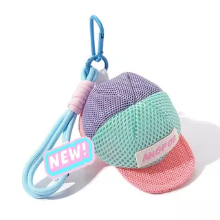 🔥 พร้อมส่ง! กระเป๋าจิ๋วทรงหมวกสุด Cute สไตล์ Y2K สีโดปามีน ใส่ Airpods/เหรียญได้ ห้อยกระเป๋าก็ปัง!!