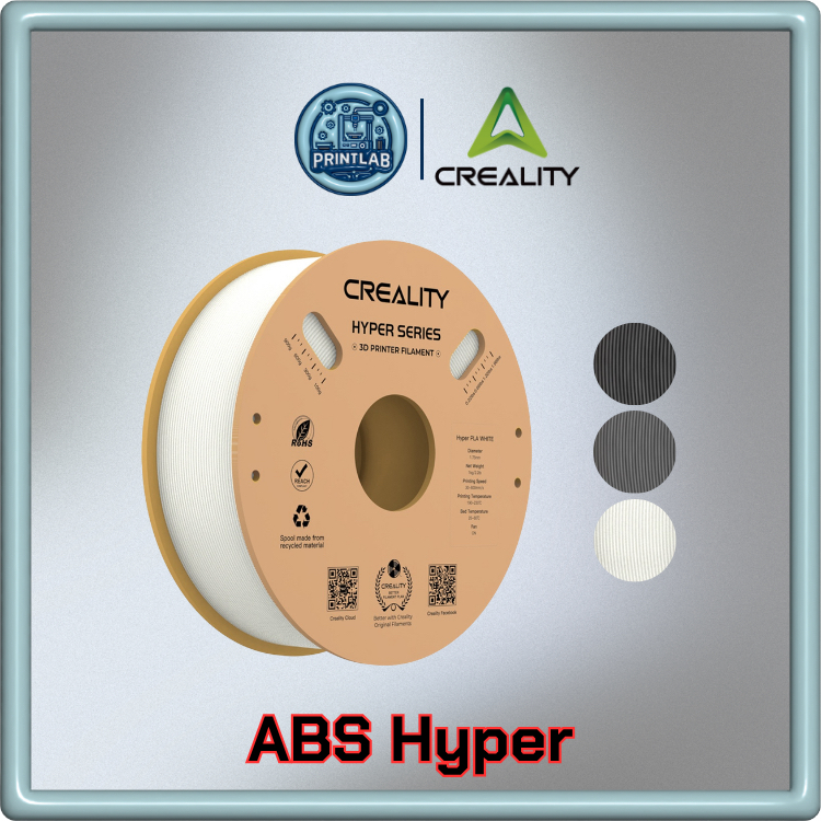 Creality ABS Hyper Series With Roll 1KG 1.75mm ทนความร้อน ลดการหดตัว สำหรับ 3D Printer