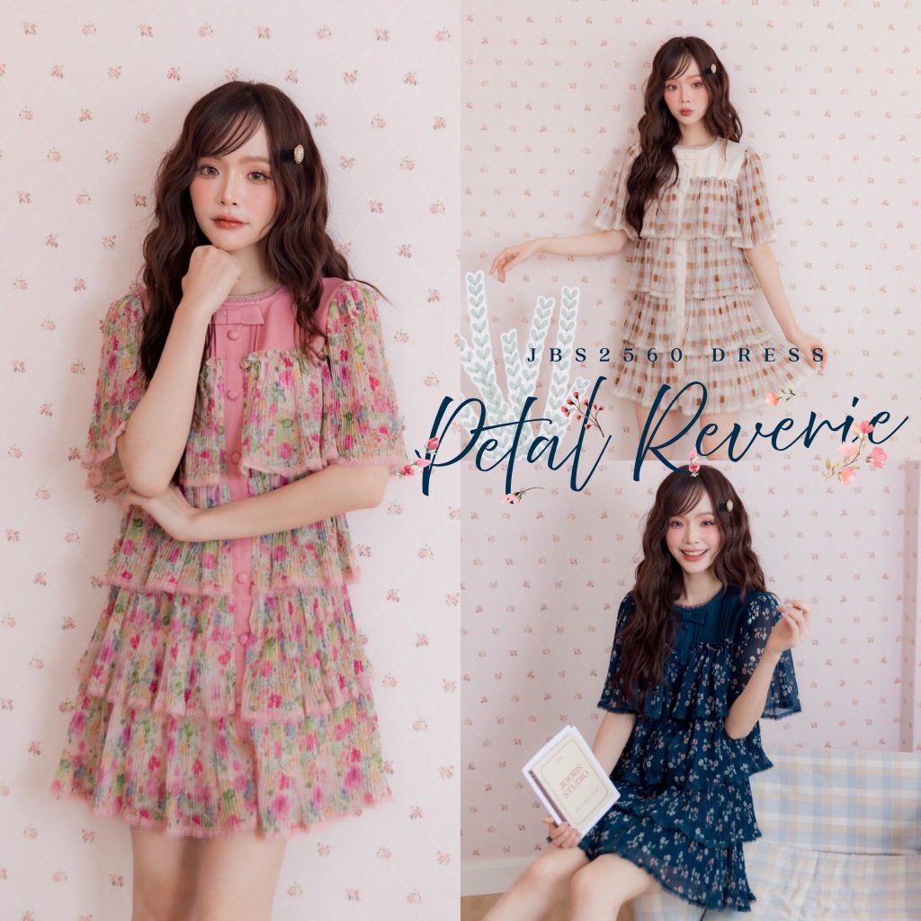 #JBS2560 Petal Reverie Dress Joobs studio