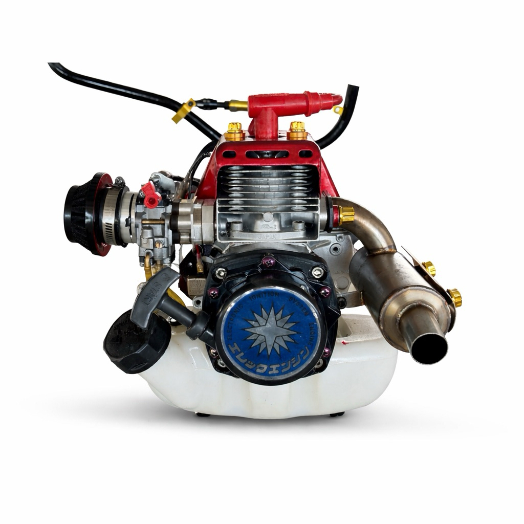 เครื่องตัดหญ้าแต่งซิ่ง Kawasaki td40 (เฉพาะหัวเครื่อง)