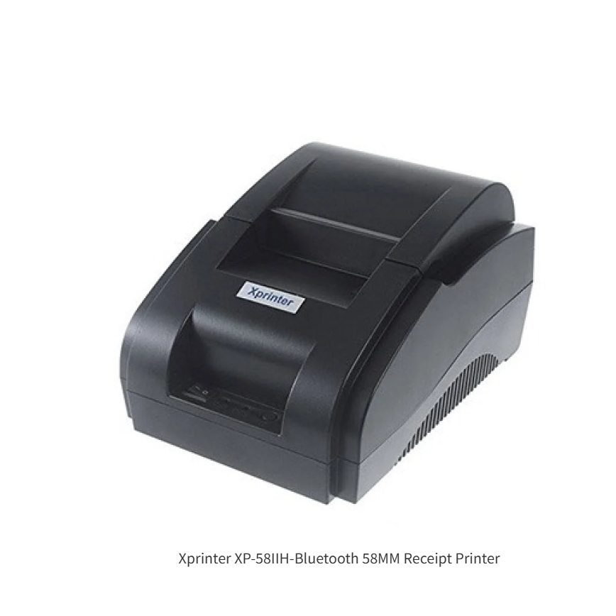 Xprinter XP-58IIH-Bluetooth 58MM Receipt Printer เครื่องปริ้นใบเสร็จ ขนาด 58มม.USB+Bluetooth
