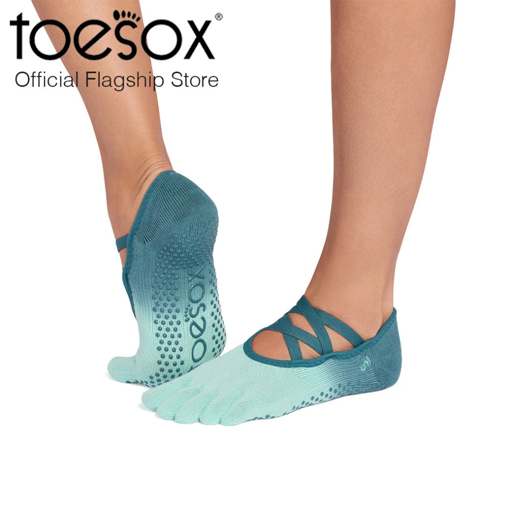 (Spring D3 2026) ToeSox โทซอคส์ ถุงเท้ากันลื่นแยกนิ้ว ปิดนิ้วเท้า รุ่น Elle