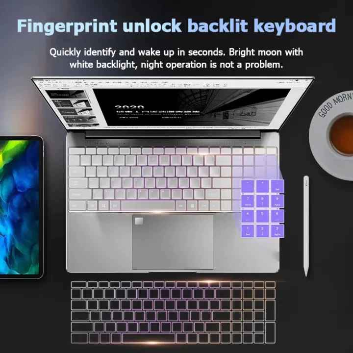 2026 ใหม่ต้นฉบับสำหรับ แล็ปท็อป Intel Core i7 Office FHD 15.6 นิ้ว Windows 11 Pro Laptop thumbnail 4