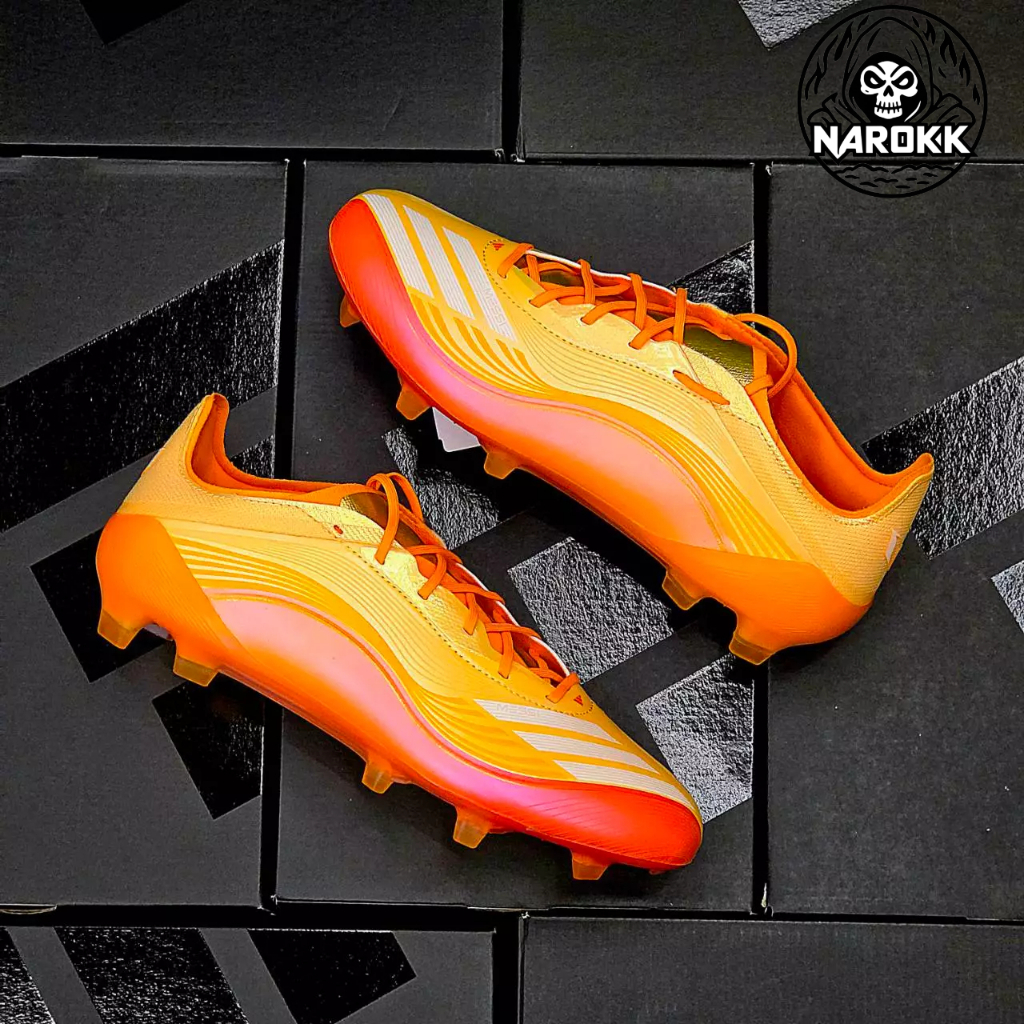 F50 MESSI ELITE FG สีส้ม ของแท้ 100%