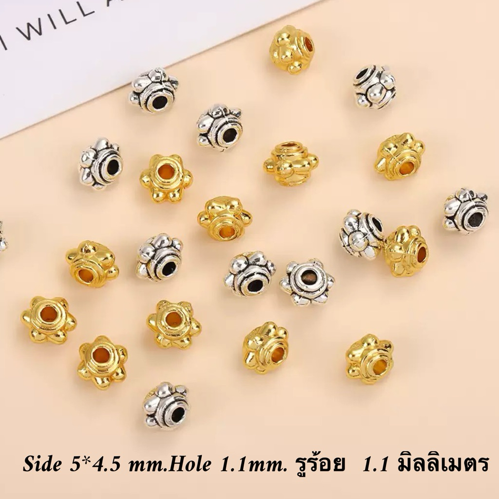 TS31 ตัวคั่นลูกปัดธิเบต 10 ชิ้น/เซ็ต