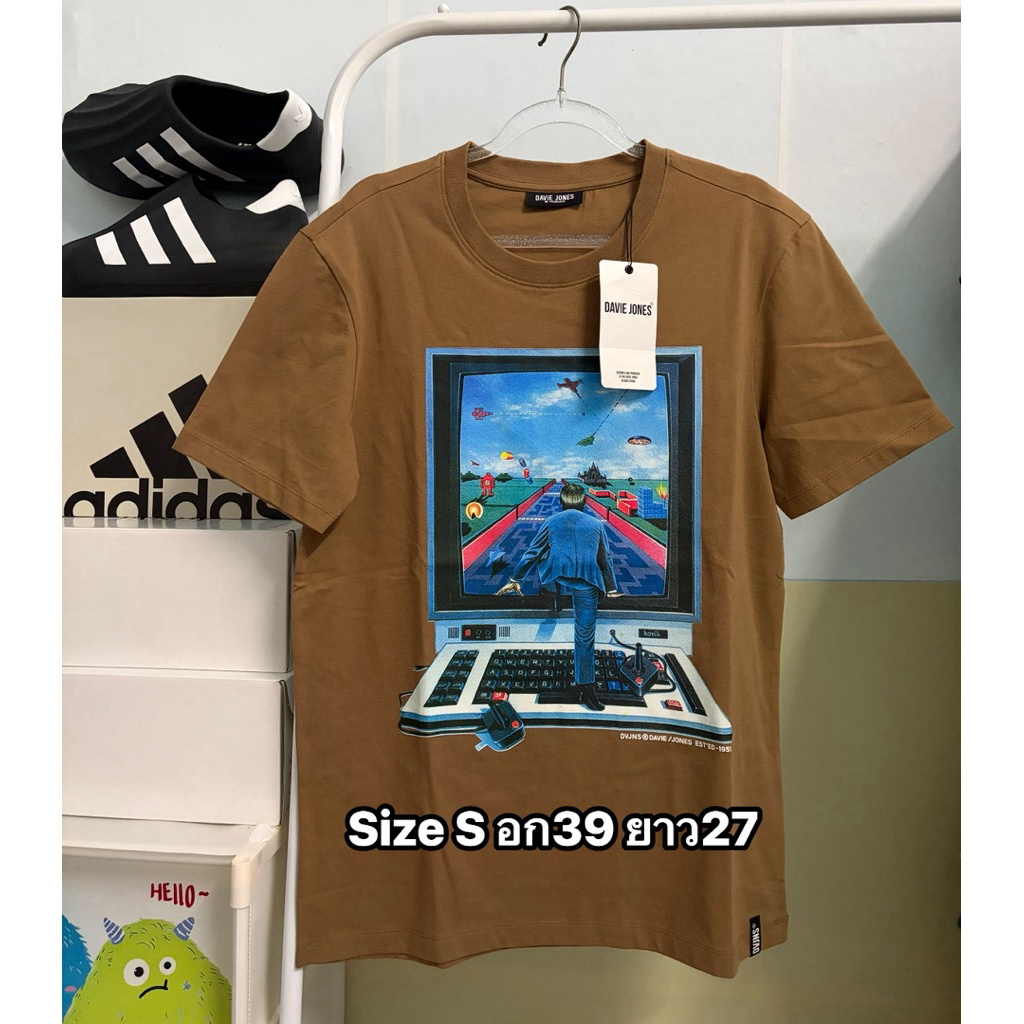 เสื้อยืด Davie Jones ของแท้💯(ชาย)(มือ1)