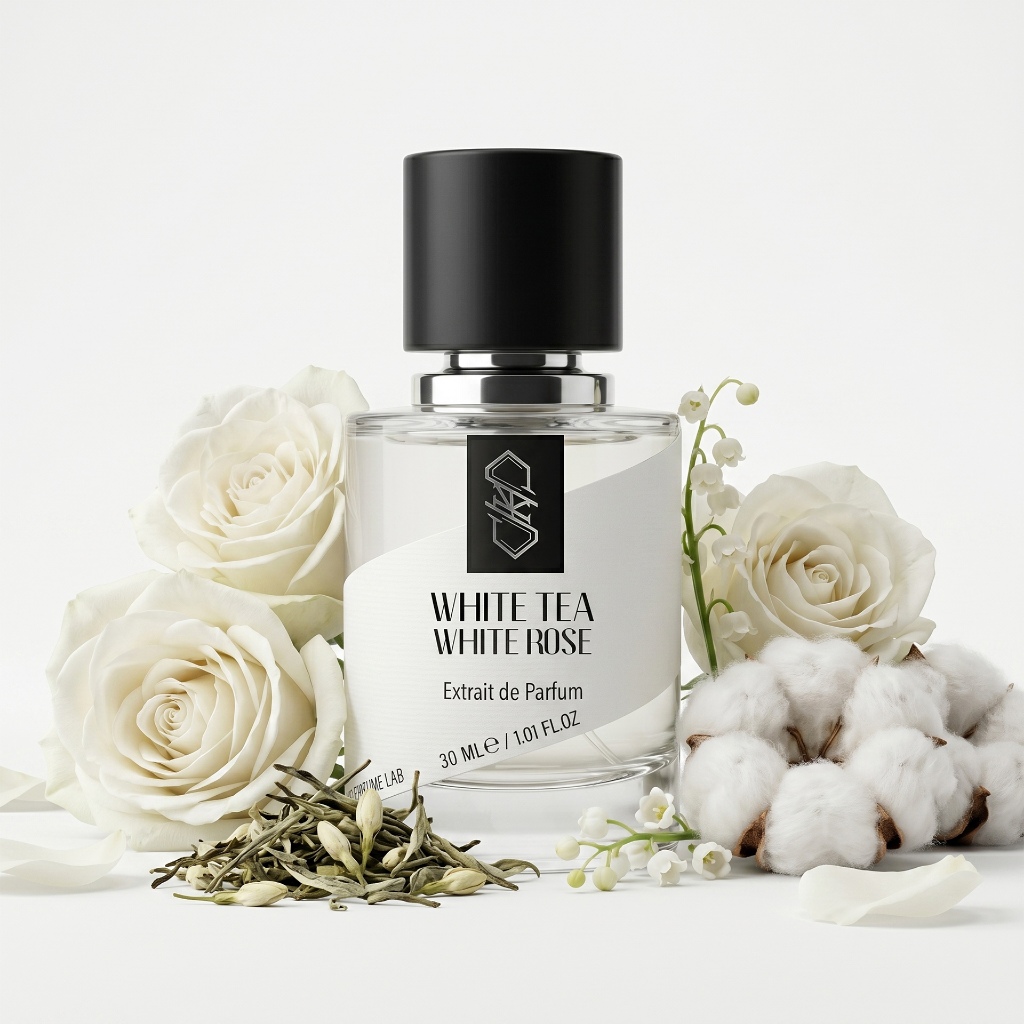 White Tea White Rose กลิ่นกุหลาบขาว ชาขาว โปร่ง สะอาด 30ml. EDP(KSH ROSE COLLECTION)