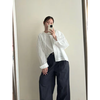FADTHINGS : bluebell relaxed boxy shirt 🪻✨