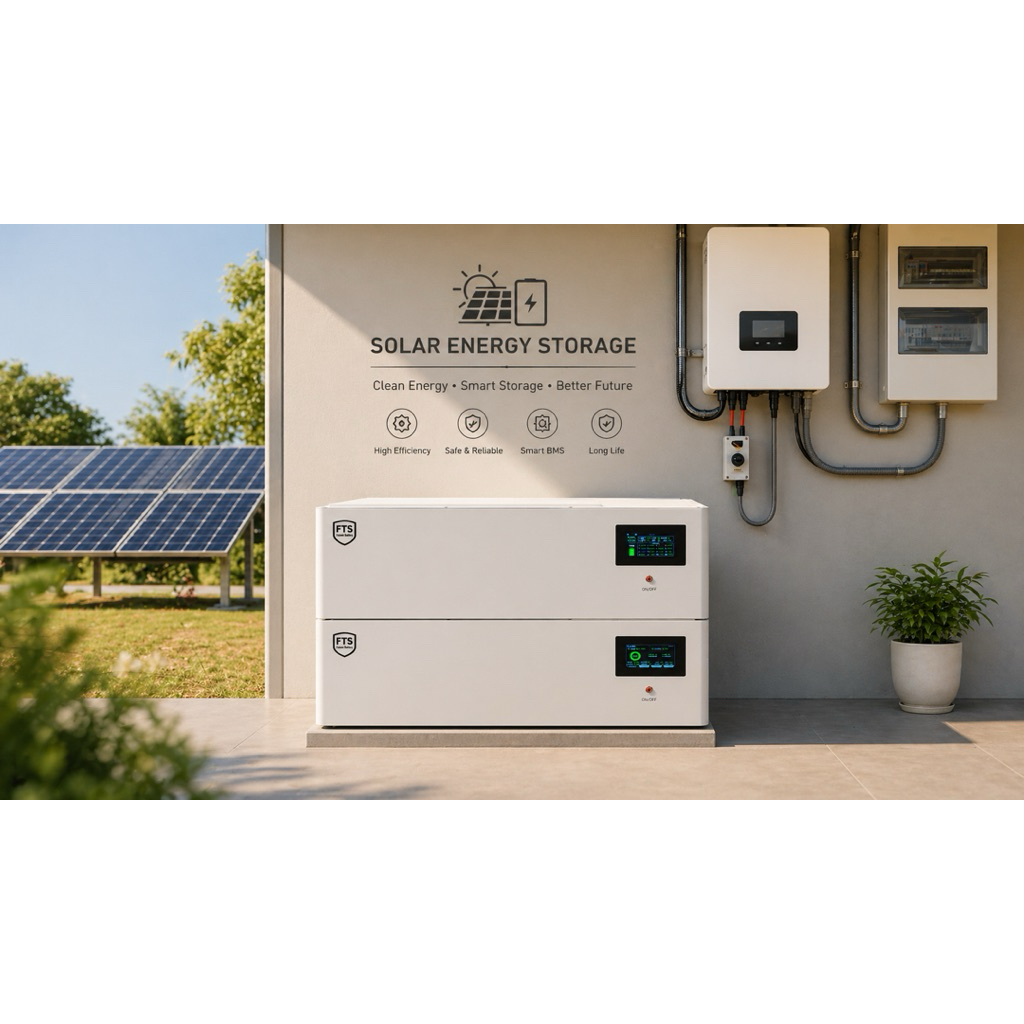 LFP 48V 314Ah 16Kwh ระบบสื่อสารกับอินเวอเตอร์