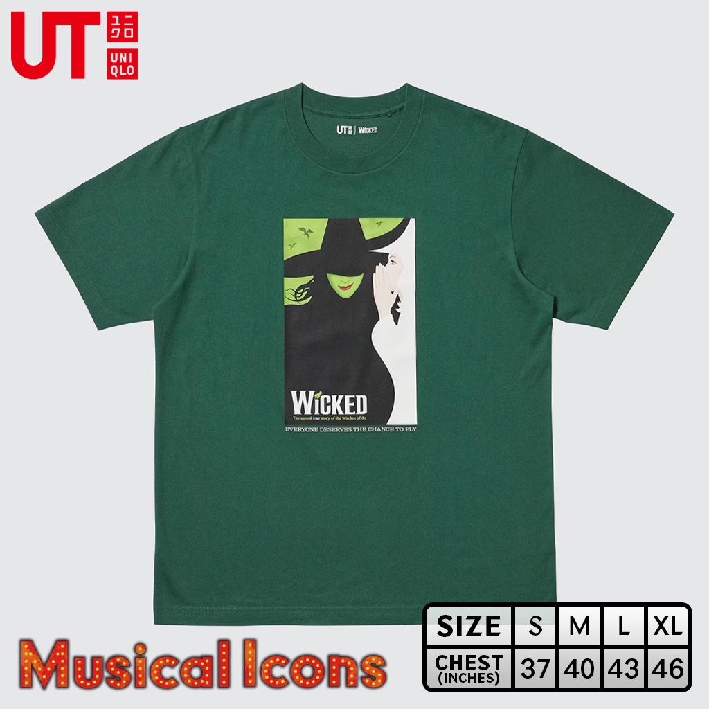เสื้อยืด Uniqlo UT - Musical Icons 02 Wicked