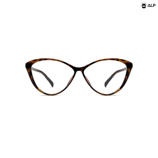 ALP Kitty แว่นสายตาสั้น ค่าสายตา -50 ถึง -400 และค่าสายตาปกติ ทรงตาแมว ขานิ่ม น้ำหนักเบา ALP-BB0145