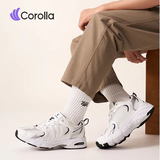 【รองเท้าผู้ชาย】Corolla 1990s รองเท้าผ้าใบแบรนด์แท้ 100% สำหรับผู้ชาย พื้นหนา 4.5 ซม สวมใส่สบาย Unisex แนะนำเพิ่ม 1 ไซส์