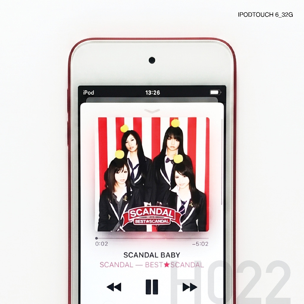 เครื่องเล่น MP3 รุ่น 6 ขนาด 32G (H022) เครื่อไม่ติด iCloud ตำหนิมีริ้วรอย รอยขีดข่วน