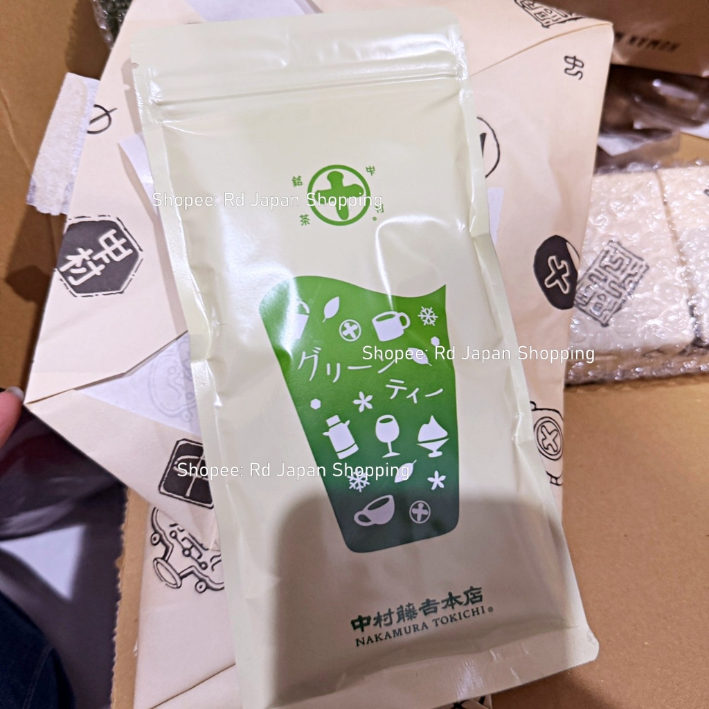 หมดอายุ 6/26 150g พร้อมส่ง ส่งไว ญี่ปุ่น ของแท้ Matcha Sweetened มัทฉะ ชาเขียว nakamura tokichi นาคา