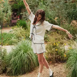 MUSLIN Luna - Silk Satin Pajamas [Maison De Reve Collection]