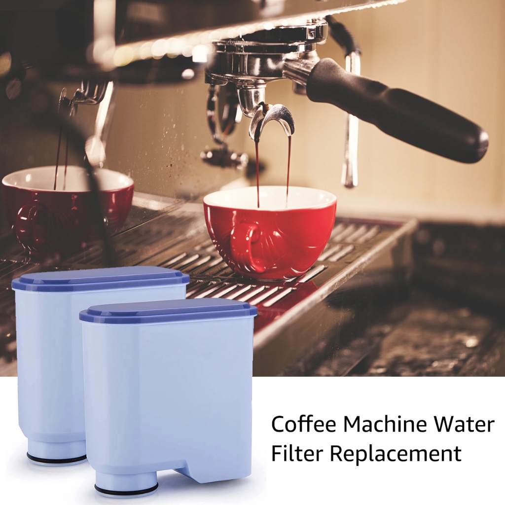 2 ชิ้น เครื่องกรองน้ําเครื่องชงกาแฟ เข้ากันได้กับเครื่องชงกาแฟ AquaClean Saeco，CA6903/10 CA6903/22 C