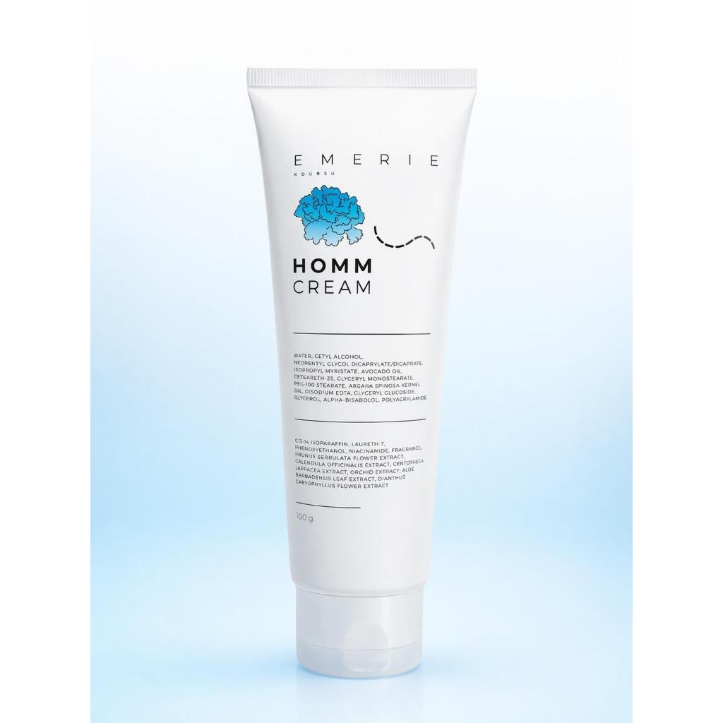 หอมครีม เอ็มเมอรัล (หลอดใหญ่) Homm Cream ขนาด 100 กรัม