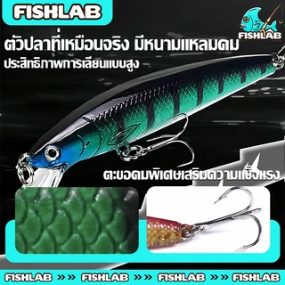 เหยื่อปลอม 10 ซม./9g ลอยน้ำ เหยื่อตกปลา Minnow 1PCS