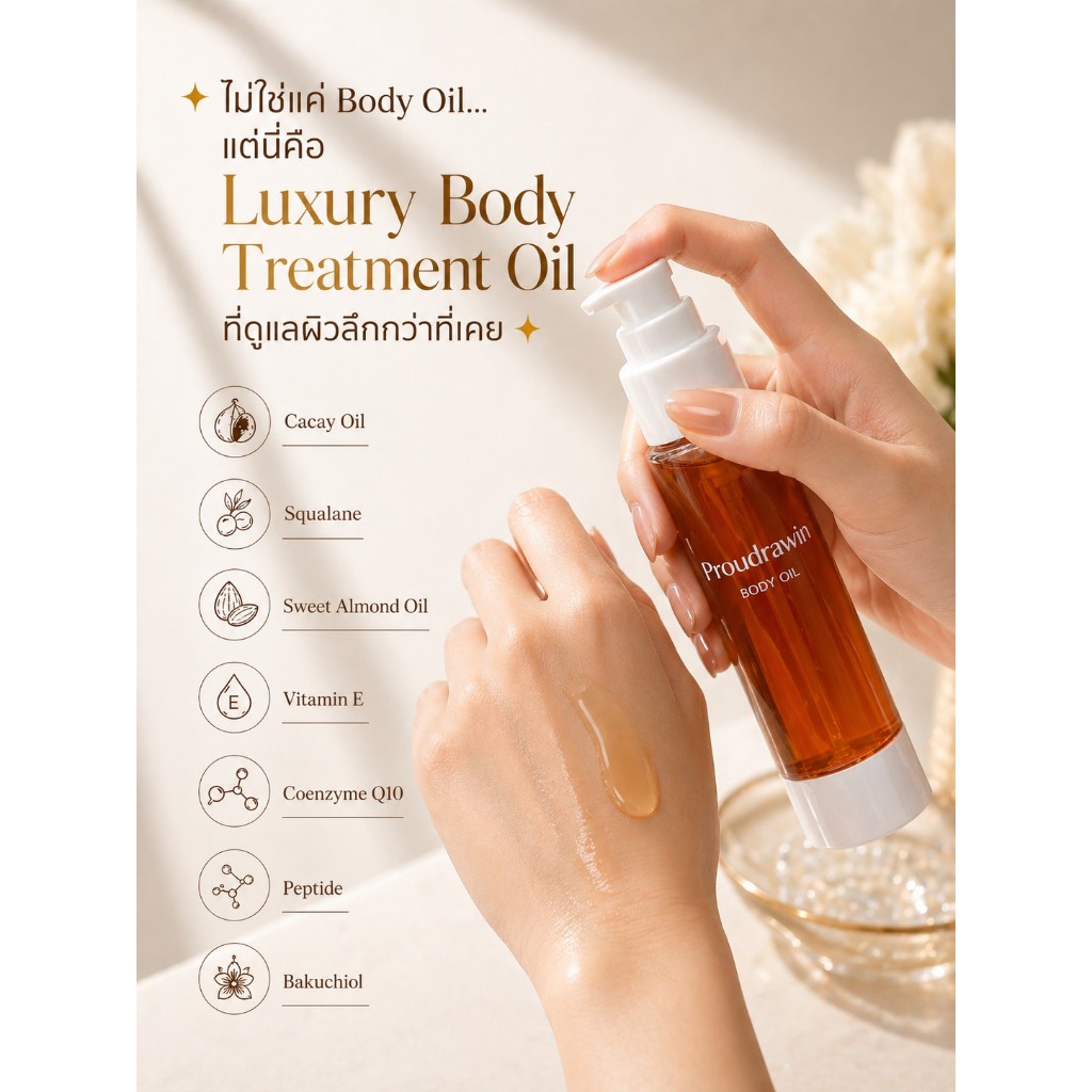 Luxury Body Treatment Oil  100g.