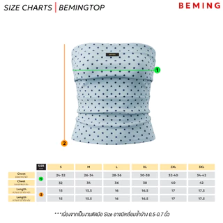 Bemingtop1180(S-3XL) - Musdi Top - เสื้อเกาะอกดีเทลผ้าย่น แมตช์ได้หลายลุค everydaylook