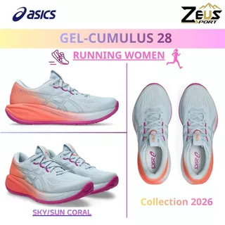 ASICS GEL-CUMULUS 27 & 28 รองเท้าวิ่งผู้หญิง [RUNNING WOMEN] รองเท้าวิ่งสายกลาง (daily trainer) ที่ เบา นุ่ม และคล่องตัว