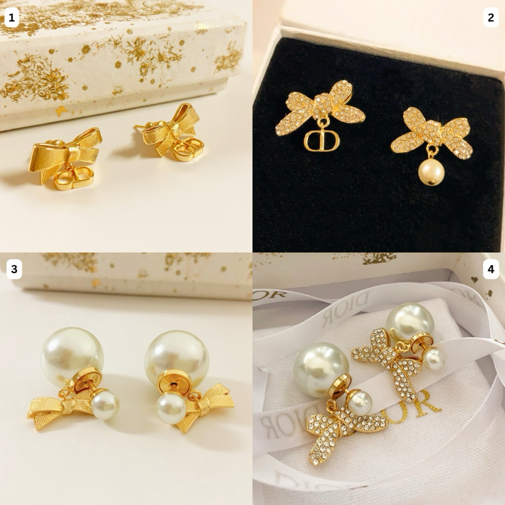 🔥SALE🔥ต่างหูโบว์ ✨🎀RIBBON EARRINGs