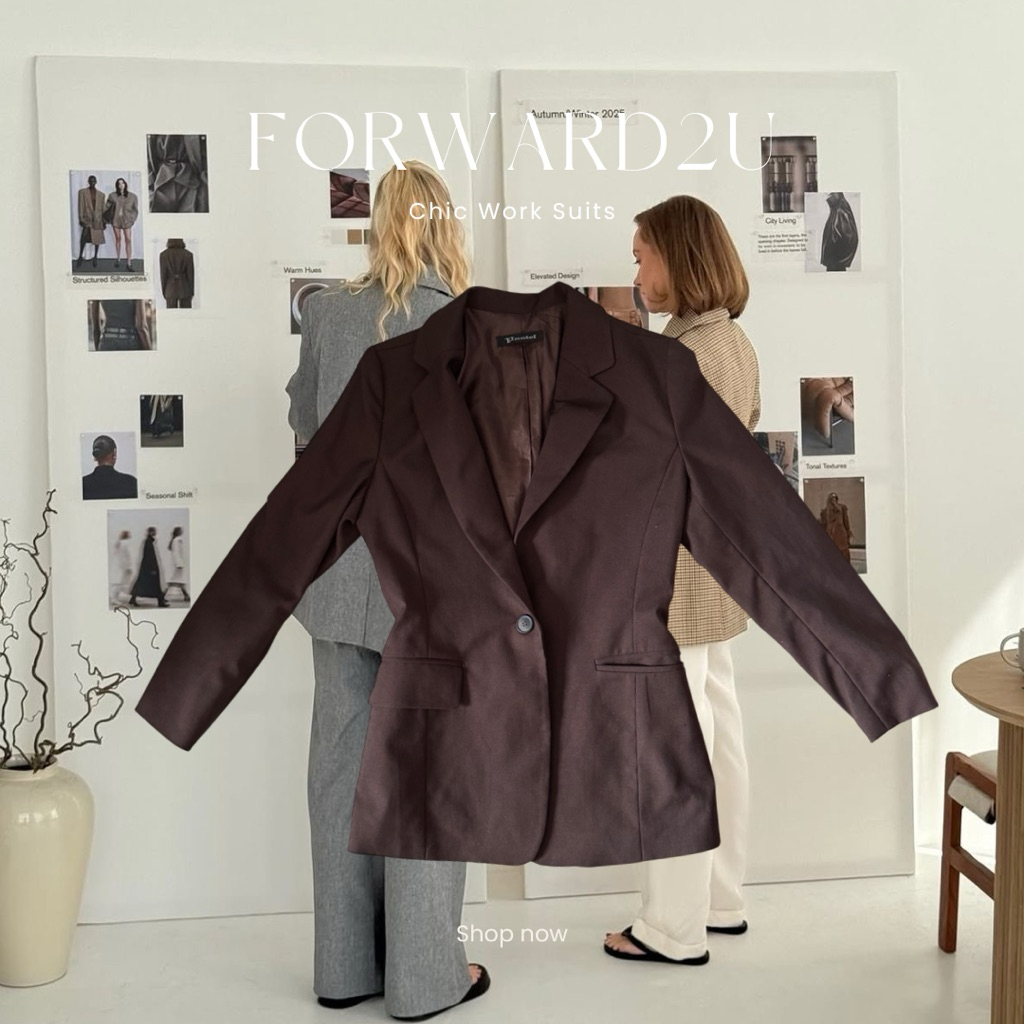 Chic Work Suits | FORWARD2U💼🤍งานสูท เสื้อทำงาน✨🫶🏼เสื้อผ้ามือสอง