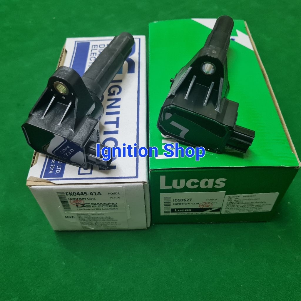คอยล์จุดระเบิด คอยล์หัวเทียน Honda City Jazz  GK 2014 -2019 Mobililo  BRV ยี่ห้อ LUCAS จำนวน 1 ตัว