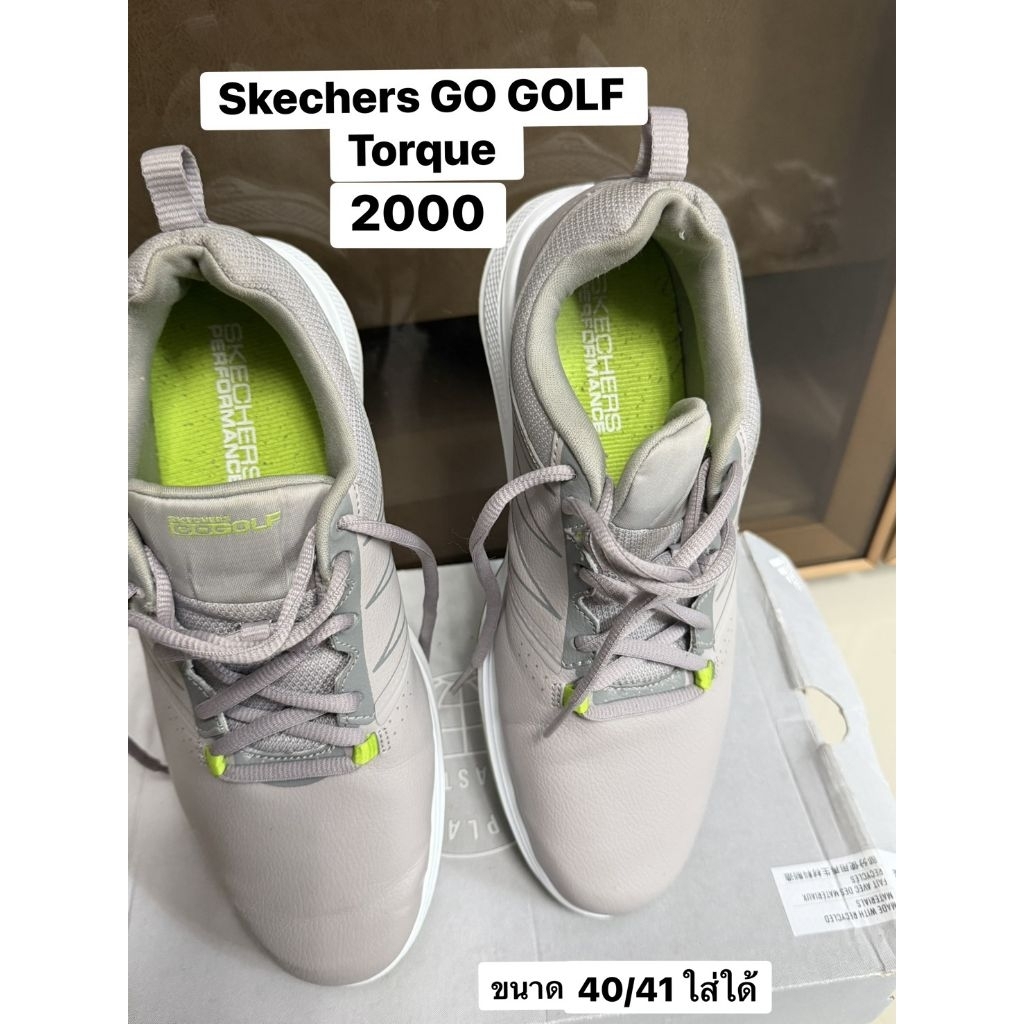 รองเท้าskceher go golf ขนาด40 41ใส่ได่