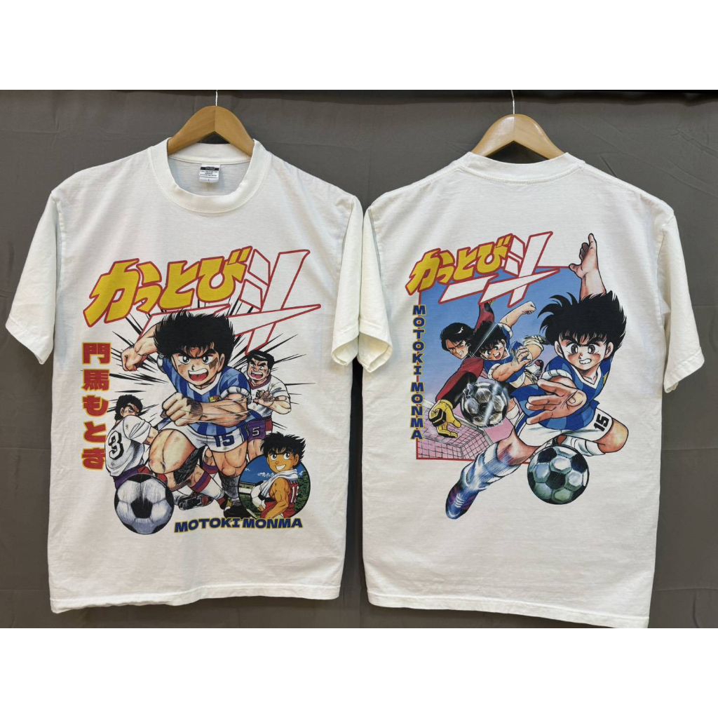 เสื้อยืดผ้าฟอกขาว การ์ตูน คาโทริ อิตโต้ สกรีนระบบ DTG