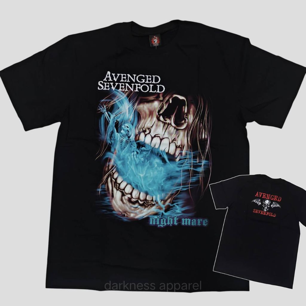 เสื้อวง Avenged Sevenfold Tshirt Rock เสื้อยืด A7X