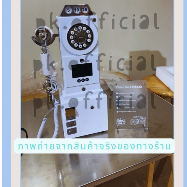 🚗 รับพรีตรงจากโรงงาน ราคาถูกสุด Video Guestbook ความจุ 32GB สมุดอวยพรเสียงและวิดีโอ  งานแต่ง บันทึกเ