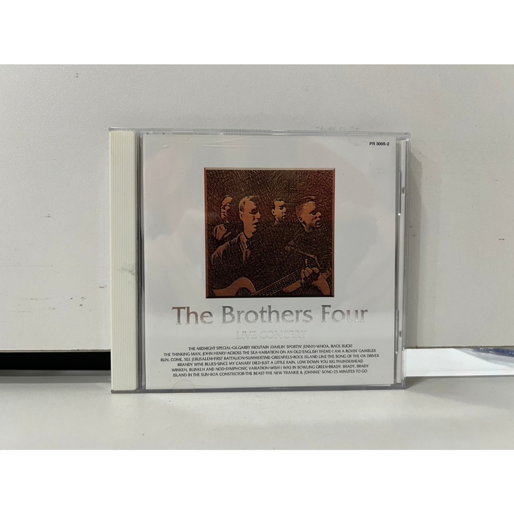 1 CD MUSIC ซีดีเพลงสากล THE BROTHERS FOUR LIVE CONCERT (C3C50)