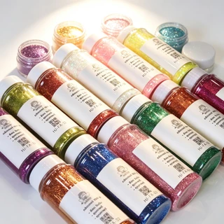 ผงกากเพชร 50/100 กรัม ผงกลิสเตอร์ งานฝีมือ DIY 12สี
