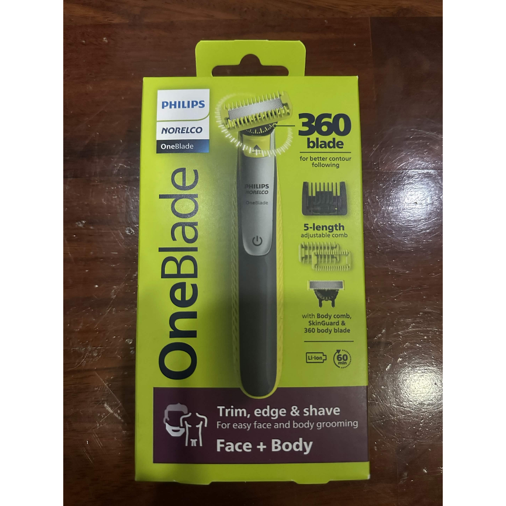 [พร้อมส่ง‼️ของแท้100%] Philips Norelco OneBlade Face + Body QP2834/70