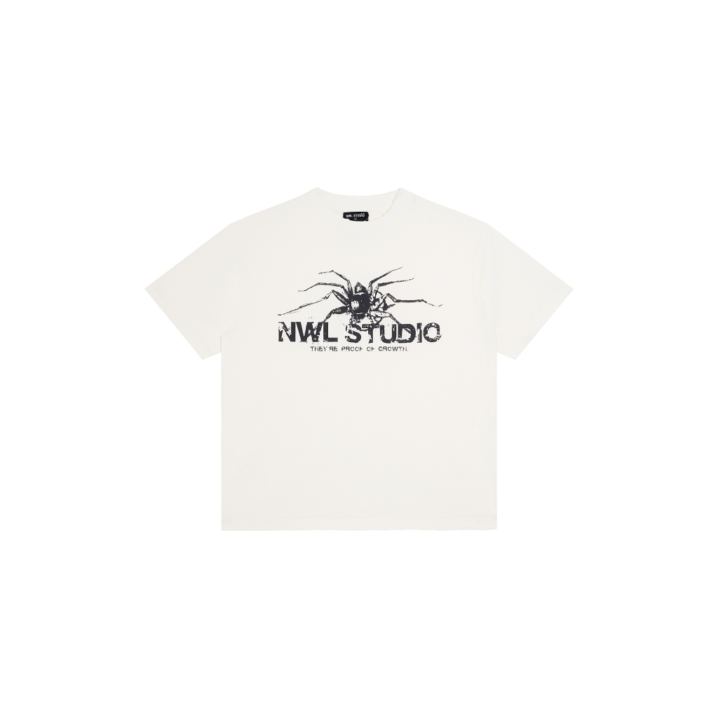 Spider Web Grow Regular White / เสื้อยืด