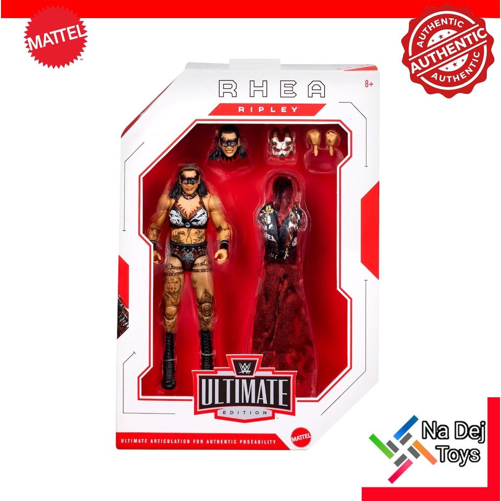 Mattel WWE Ultimate Edition Rhea Ripley 6" Figure มวยปลํ้า อัลติเมท อีดิทชั่น เรีย ริปลี่ย์ ขนาด 6 น