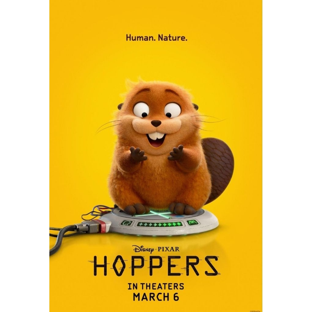 Blu-ray+DVD ปก+สกรีนแผ่น Hopper (2026) เด้งโดด เปลี่ยนโหมดเป็นบีเวอร์
